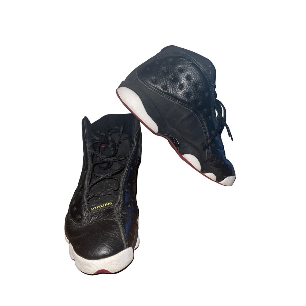 Air Jordan 13 XIII Black Red Mens‎ Basketball Shoes Sneakers Size 10.5